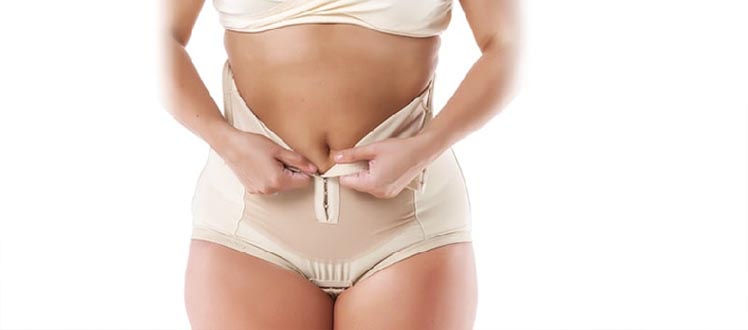 Minimising swelling after liposuction